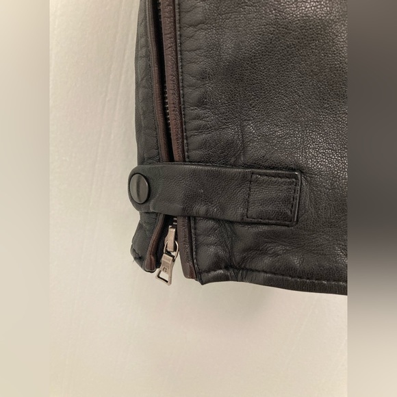 Paul Smith Leather Jacket. Size Large. Brand new never worn. - Picture 9 of 15